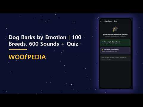 Woofpedia - Dog Barking Sounds video thumbnail