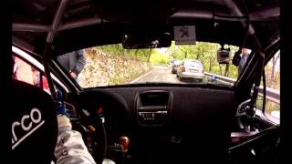 preview picture of video 'Camera Car Shaked Down Andreucci-Andreussi Botticino Rally 1000 Miglia'