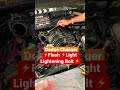 How to Fix Flash Light Lightening Bolt ? #Dodge Charger #mopar #dodge #problem #shorts #viral #hack