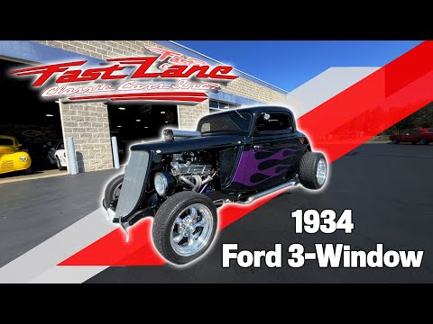 SOLD 1934 Ford 3-Window For Sale!