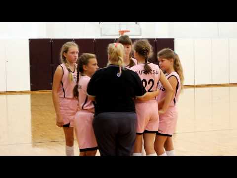 Tallinn Kalev Girls Basketball trailer Клип с одной из игр команды Калев 2016