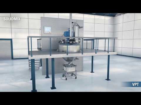 EKATO SOLIDMIX 360° -  for mixing and drying of bulk solids
