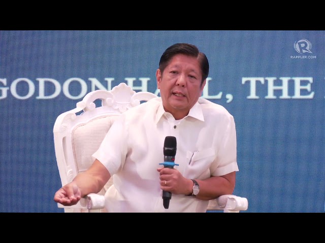 Marcos on getting to the bottom of Duterte-China ‘secret deal’: ‘Maraming palusot’