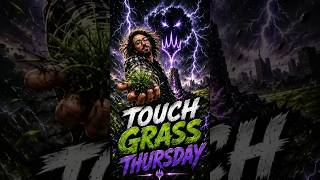 Touch Grass Thursday tune in for our next giveaway tomm on FREE PackFriday #mtg #cardpackopening