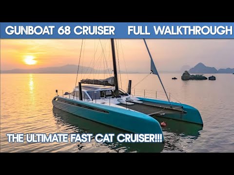 Gunboat 68 cruiser I Full Walkthrough I The Marine Channel