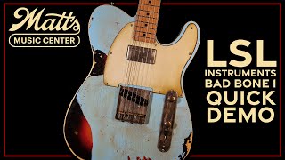 Video thumbnail for Matt's Music Center - LSL Instruments Bad Bone 1 - Chris Bryant by Matt's Music Center