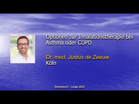Optionen zur Inhalationstherapie bei Asthma oder COPD - 15. Symposium Lunge