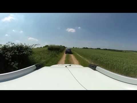 Green Lanes in a Dacia Duster - Climbing Upcerne UCR in 360°, Dorset