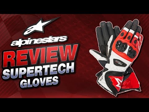 Alpinestars Supertech Leather Glove Review from Sportbiketrackgear.com