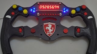 Ferrari F1 inspired g29 steering - arduino