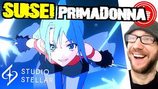 Hoshimachi SUISEI 👑 PRIMADONNA ...reaction to her Studio Stellar debut song!「 プリマドンナ / 星街すいせい 」