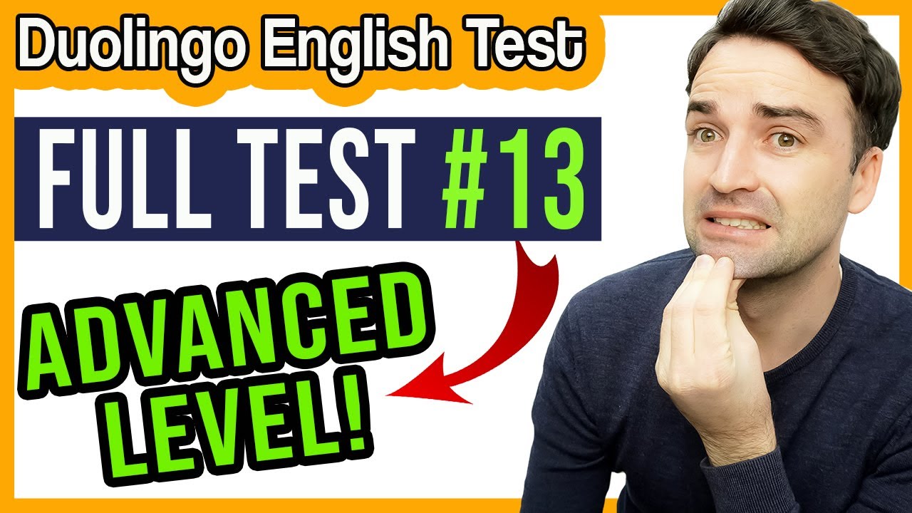 ADVANCED Duolingo English Test Practice- Test Yourself!