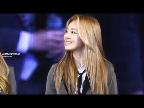 111122 balhiri concert - hyoyeon's greeting