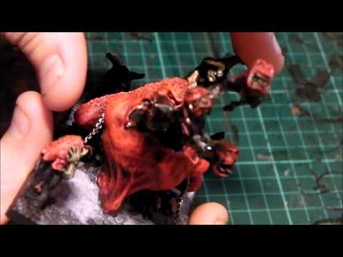 Night Goblin Army Part 3- Spitty the Forge World Gobba Squig