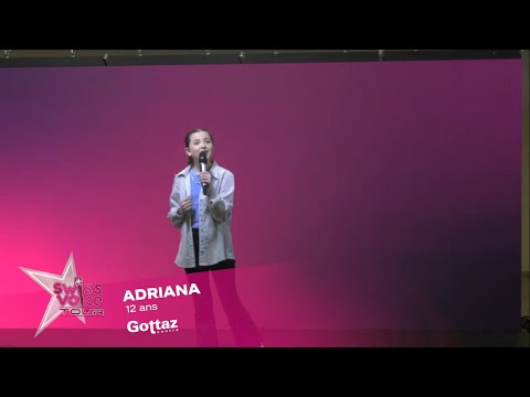 Adriana 12 ans - Swiss Voice Tour 2023, Gottaz Centre Morges