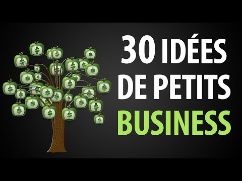 30 Idées de Petits Business Rentables avec Peu d'Investissement