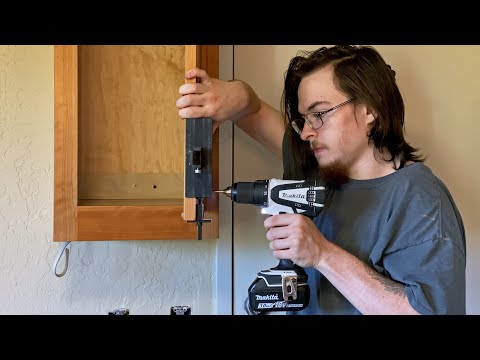 Kitchen Remodel Part 7 – Install Cabinet Handles and Crown Moulding