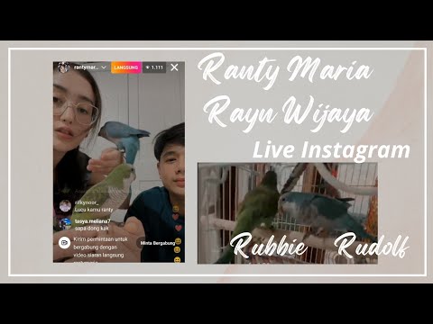 Live Instagram RANTY MARIA & RAYN WIJAYA (2/10/22)