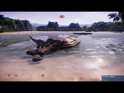 Jurassic World Evolution: JP3 Velociraptor pack vs Tsintaosaurus herd