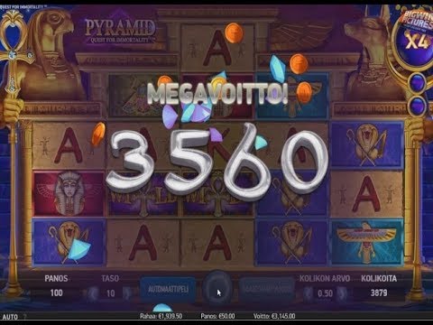 Pyramid Quest For Immortality -  Big Bet Feature!