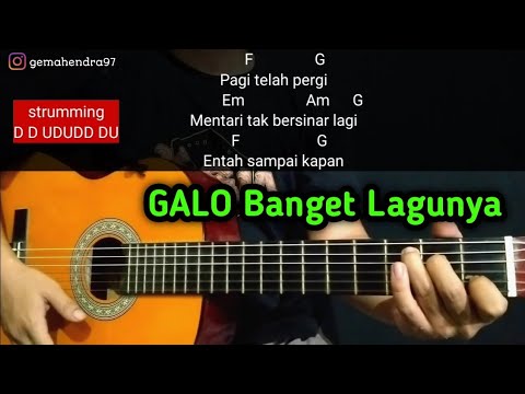 Kunci Gitar TENTANG RINDU - Virzha | Mudah Untuk pemula