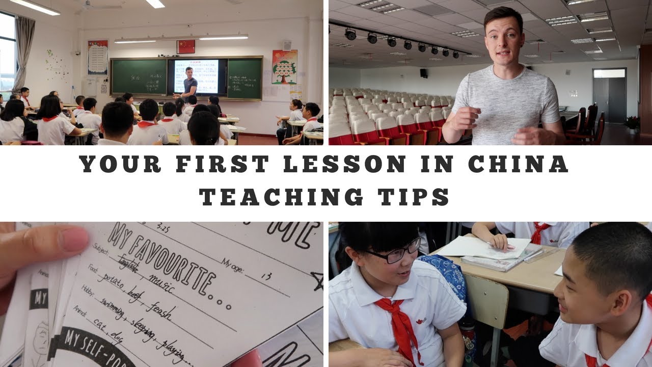 Teaching Tips for your First Lesson in China