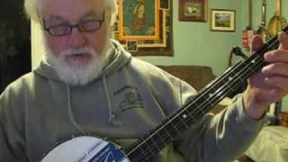 Somewhear over the Rainbow tutoral, lesson banjo