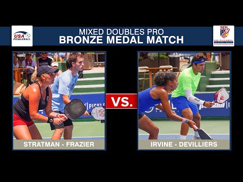 2021 Newport Beach Championships - Mixed Doubles Pro Bronze Medal Match