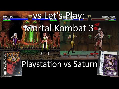 vs Let's Play: Mortal Kombat 3 on Playstation vs Ultimate MK3 on Sega Saturn - Flawless Arcade Ports