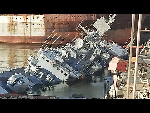 Who Really Sunk Ukraine's Flagship Hetman Sahaidachny?  Russian Invasion of Ukraine