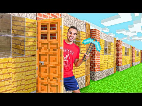 HO FINITO LA CASA DI MINECRAFT NELLA VITA REALE
