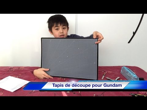 [Unboxing #4] Tapis de découpe Premium pour Gundam Builder - matériels pour construction Gunpla Video