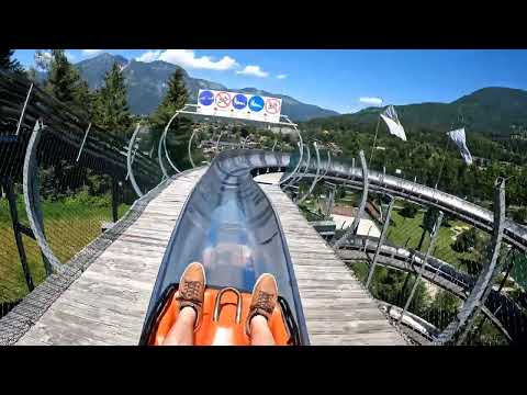 Sommerrodelbahn Garmisch-Partenkirchen, summer slide, Rodelbahn Garmisch-Partenkirchen, Bayern