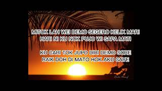 Download lagu KU CARI TOK JUPO   KARAOKE mp3