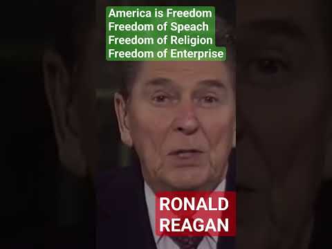 America is freedom #trump #ronaldreagan #trendingshorts