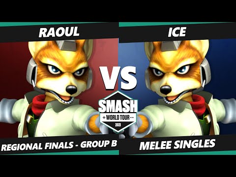 SWT EU RF Group B - raoul (Fox) Vs. Ice (Fox) SSBM Melee Tournament