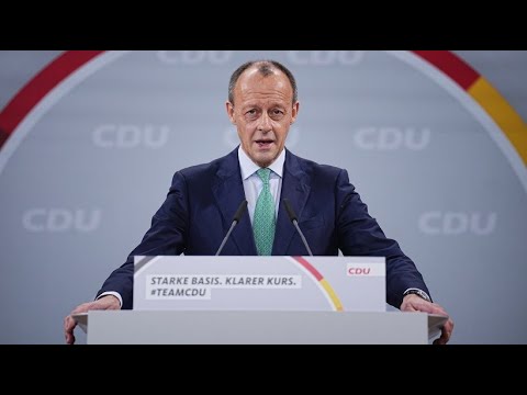CDU party conference: Merz elected chairman with 94.6 percent