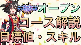【ウマ娘】サジタリウス杯は「有馬記念」⁈コース解説&オープン目標値・必須スキル等について紹介します‼︎