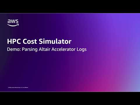 Video walkthrough - Altair Accelerator