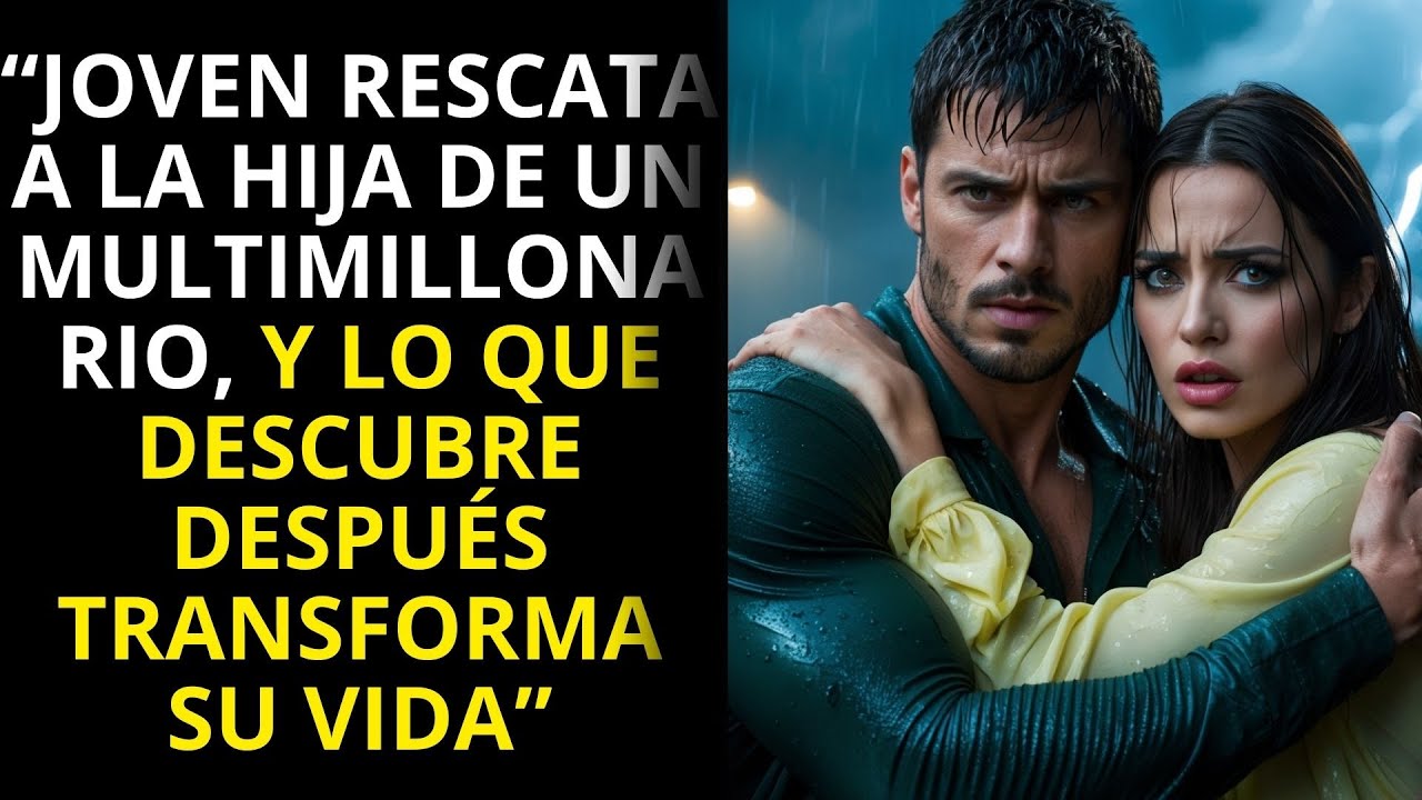 JOVEN RESCATA A LA HIJA DE UN MULTIMILLONARIO Y LO QUE DESCUBRE DESPUÉS TRANSFORMA SU VIDA.