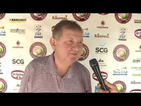 Tennis Stars   Trofeul Victor Hanescu 2018   Interviu Ioan Cozma, Director General Dr  Oetker Romani