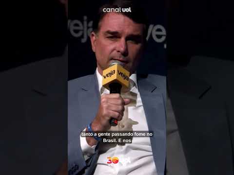 Flávio Bolsonaro defende o Bolsa Família, programa criado por Lula: ‘Direito do povo brasileiro’