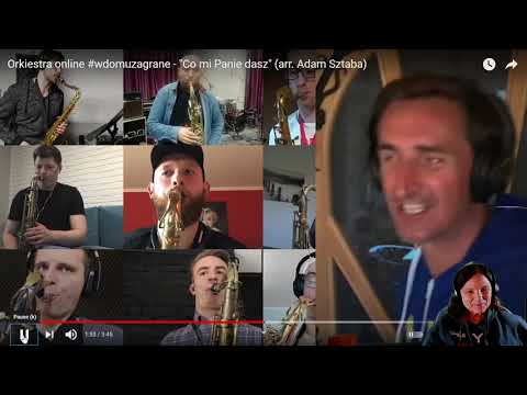 Orkiestra online #wdomuzagrane!  Bushy's Mama REACTS!