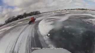 preview picture of video 'Proof that Pat Mr. Smooth Ryder has Crashed a Motorcycle - 3hr Ice Race Steel Shoe Fune'