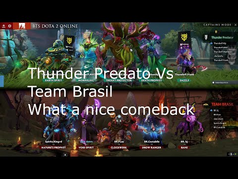Thunder Predator vs Team Brasil
