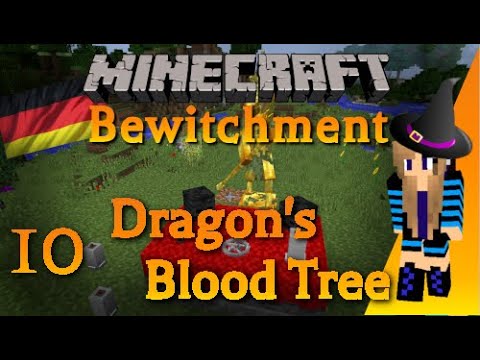 Minecraft - Bewitchment Tutorial: Teil 10 - Alchemist & Dragon's Blood Tree [German]