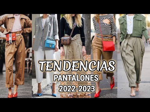 PANTALONES de MODA 2022 20223 / COMBINACIONES de ROPA con PANTALONES de ULTIMAS TENDENCIAS de MODA
