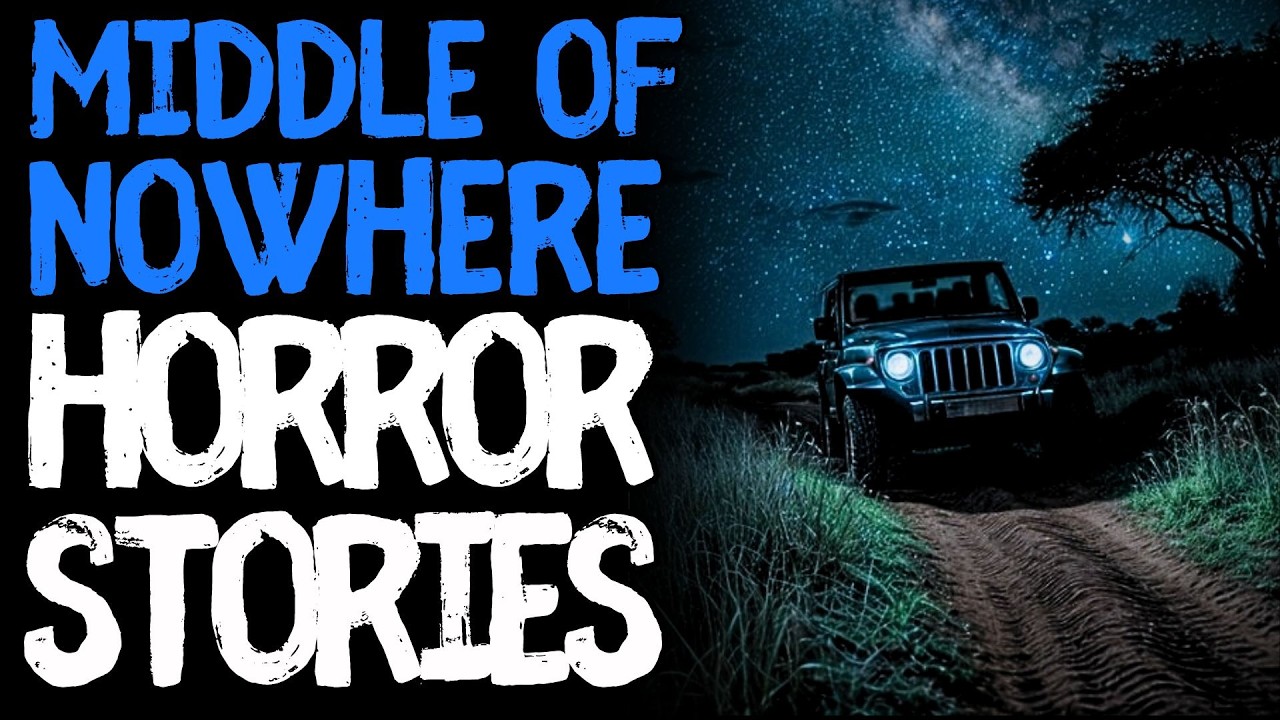 True Middle of Nowhere Scary Horror Stories for Sleep | Black Screen With Rain Sounds