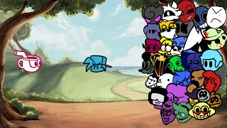 Cover art for Snake eye but everyone sings it