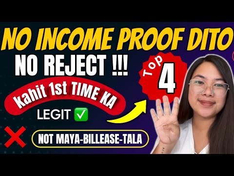 TOP 4 NO REJECT NA LOAN APPS | NO INCOME PROOF✅ MAY MULTIPLE LOANS DIN